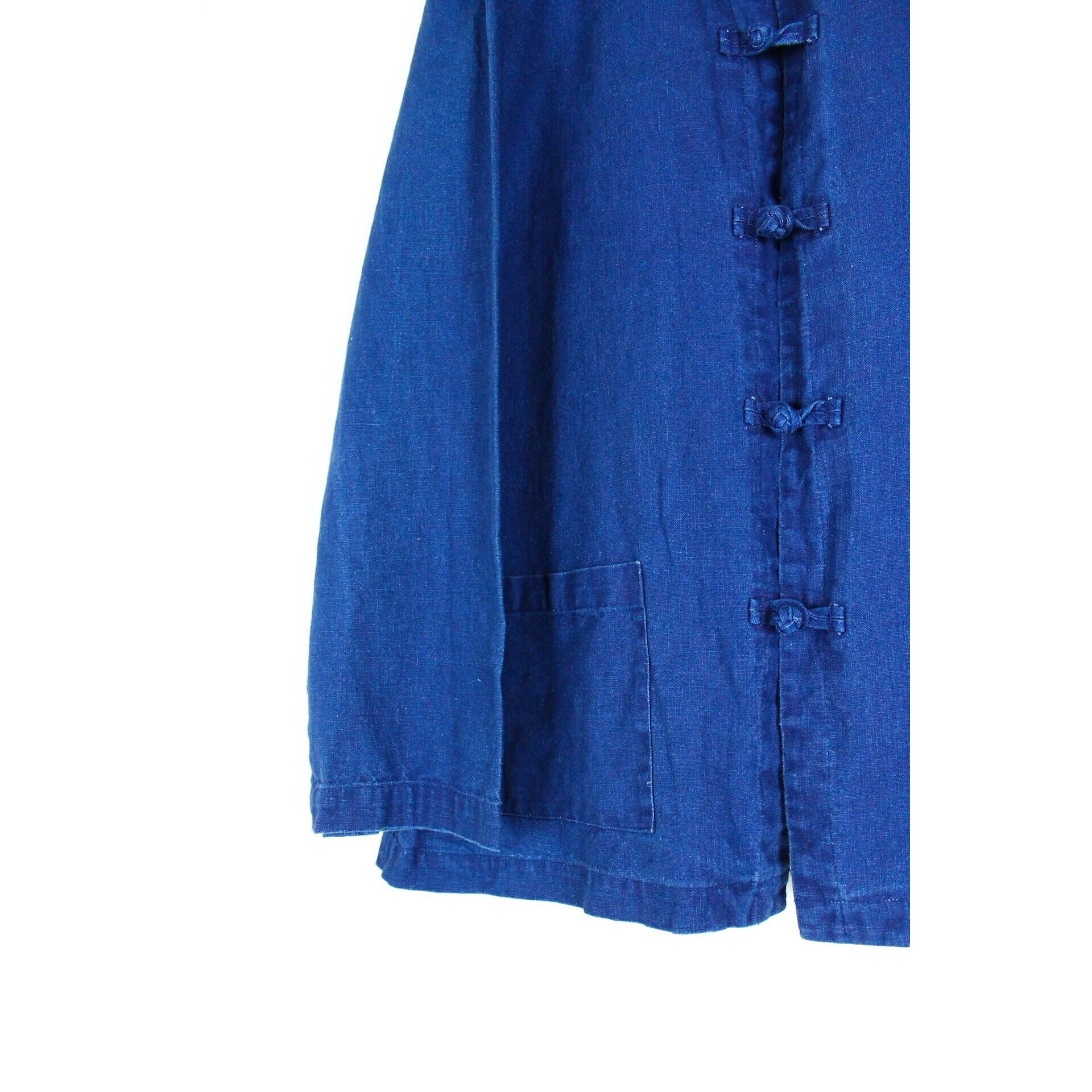 SAG HARBOR 未使用品 インディゴチャイナジャケット 【ME-0536】 | cv