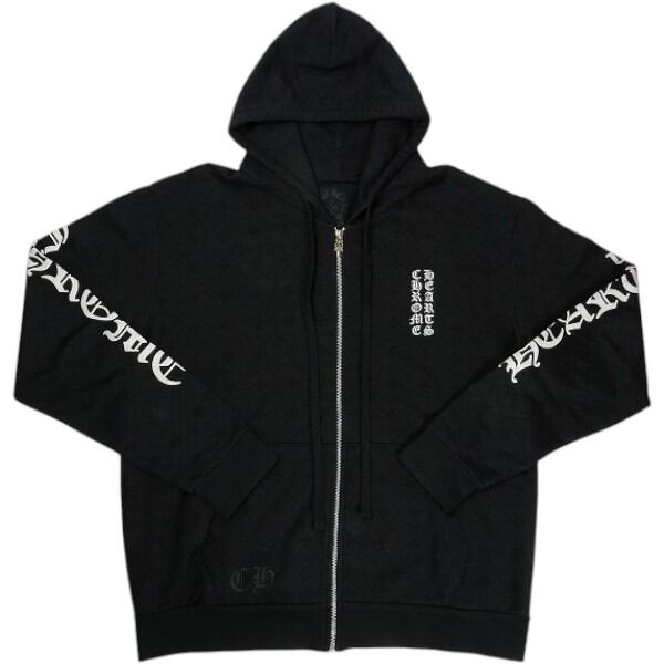 Chrome Hearts 総柄 ジップパーカー CHROME HEARTS（クロムハーツ） 24SS 総柄 グレイブヤード セメタリー