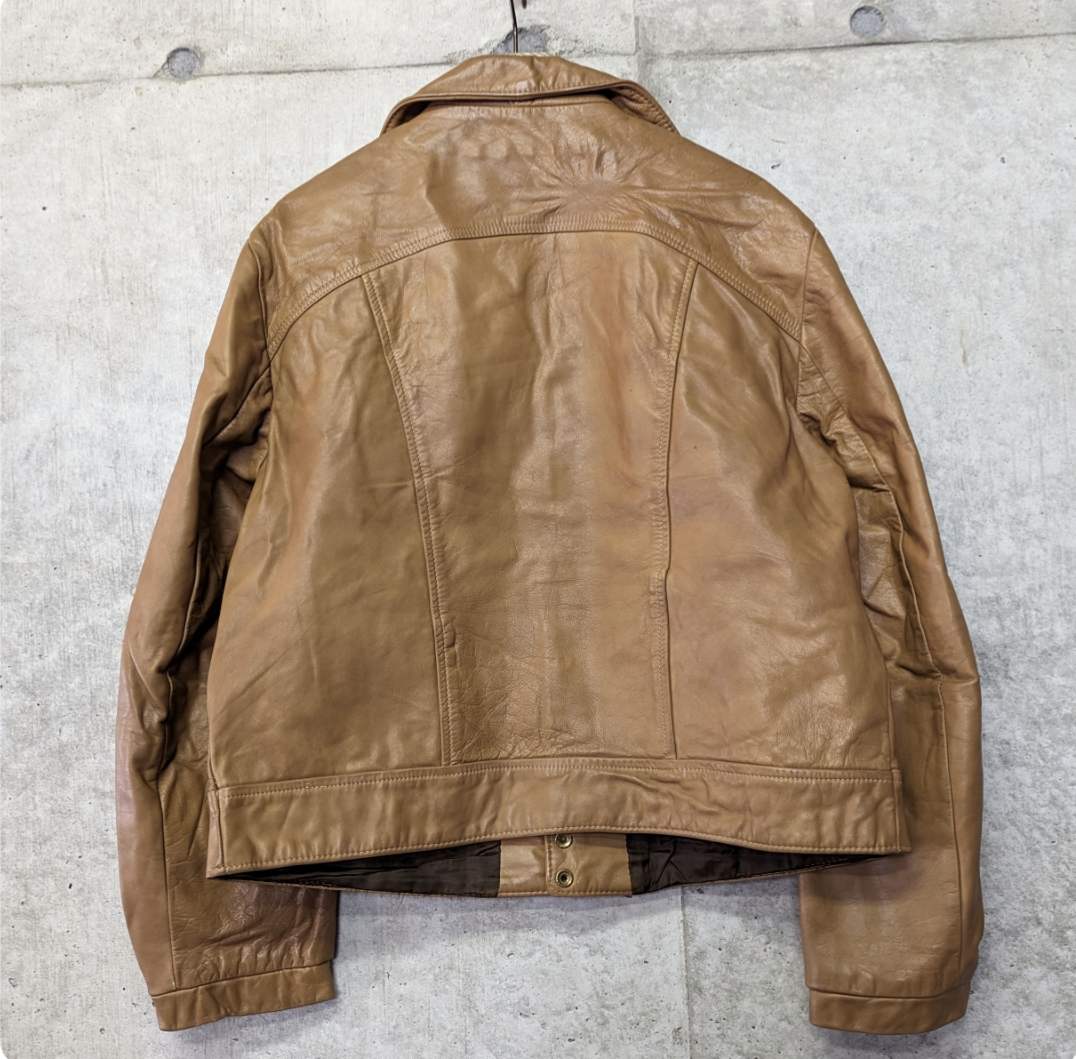 70s〜 riders type leather jaket 小岩店 | What'z up