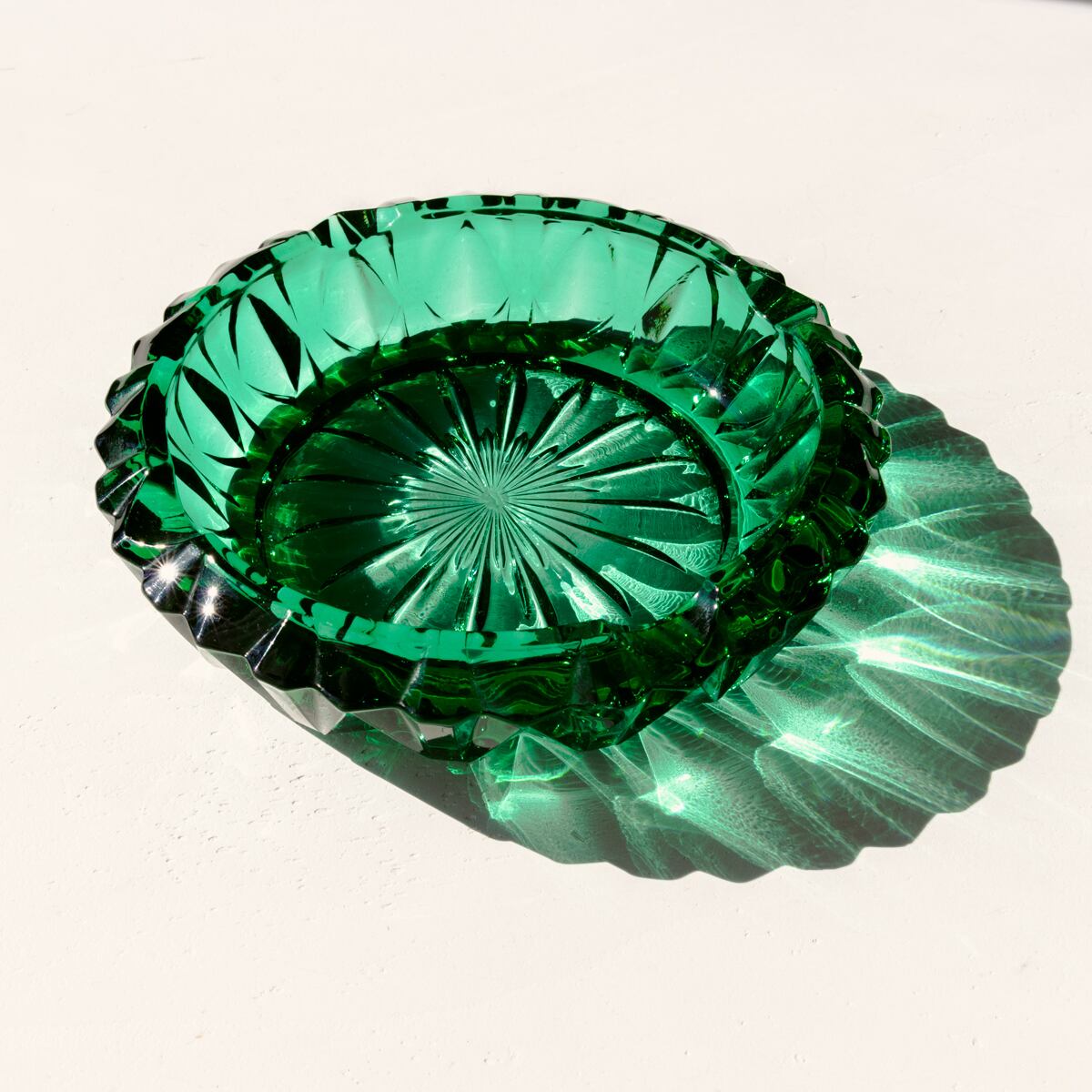 Emerald Prism Tray