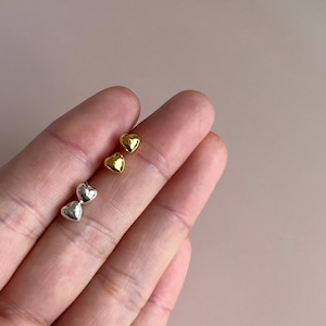 Silver925 Heart mini pierced 0305