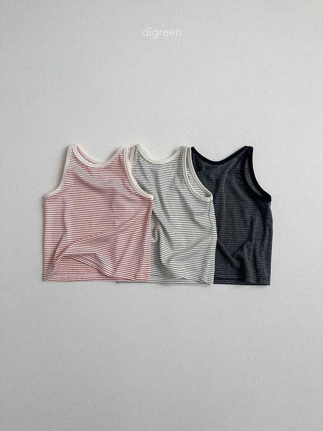 《予約/送料無料》trip sleeveless / digreen