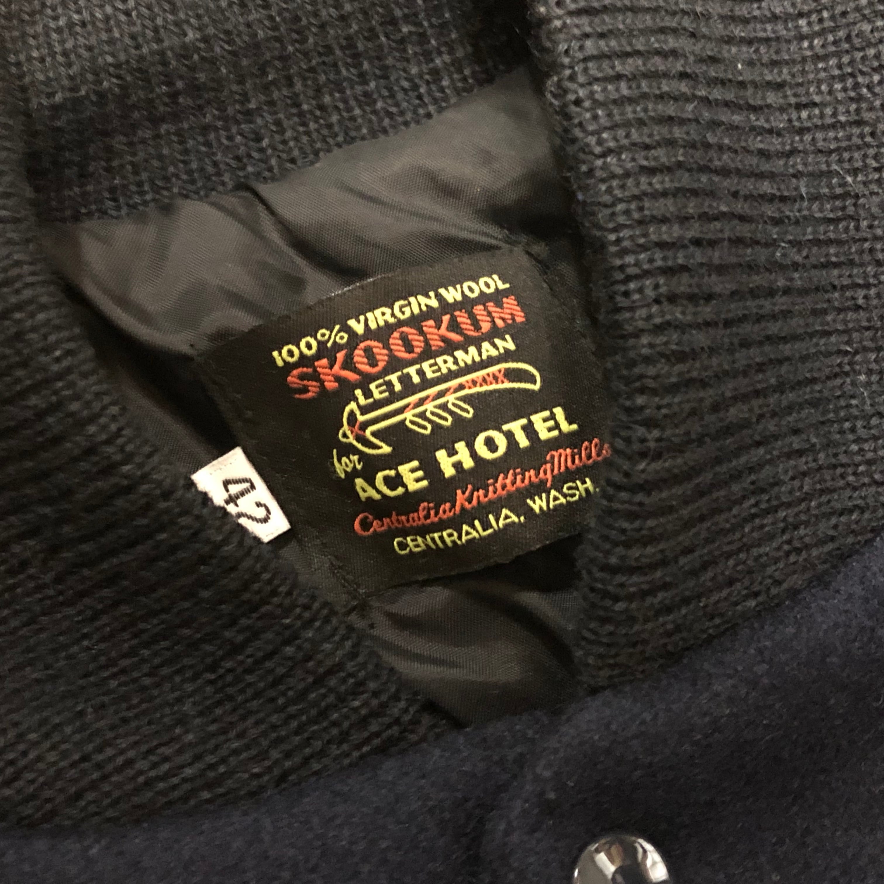 Ace hotel  x SKOOKUM スタジャン