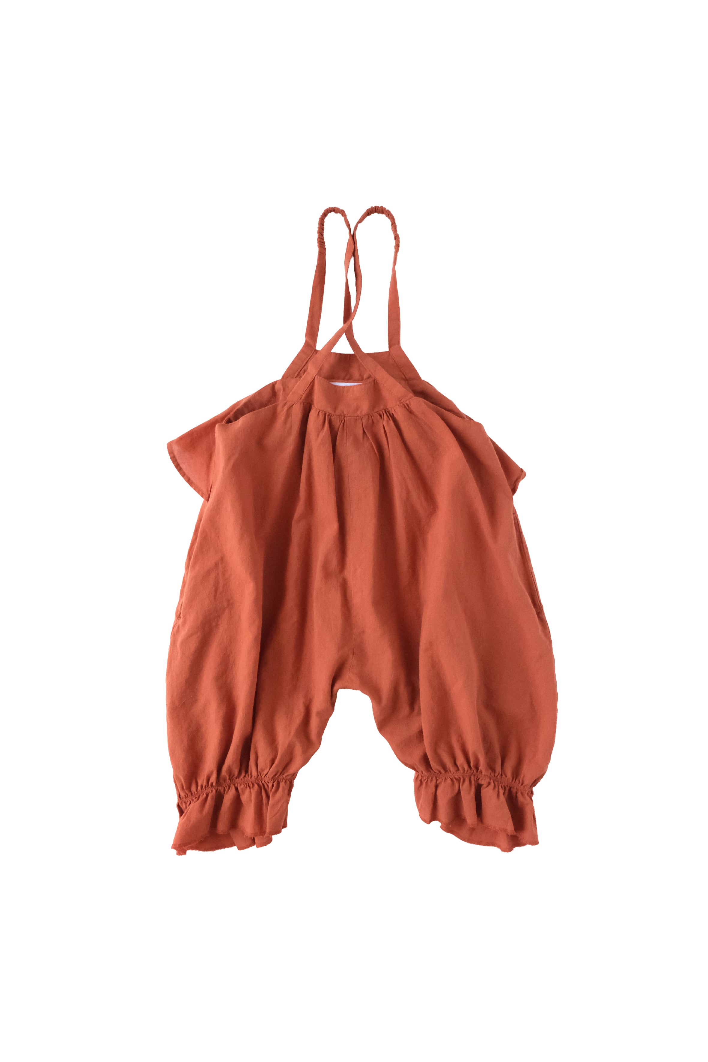 26SS】folkmade(フォークメイド)Baby Salopette BROWN(80/90/100