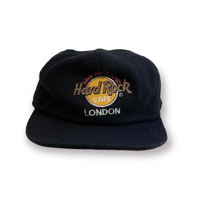 USED HARD ROCK CAFE LONDON wool cap - black