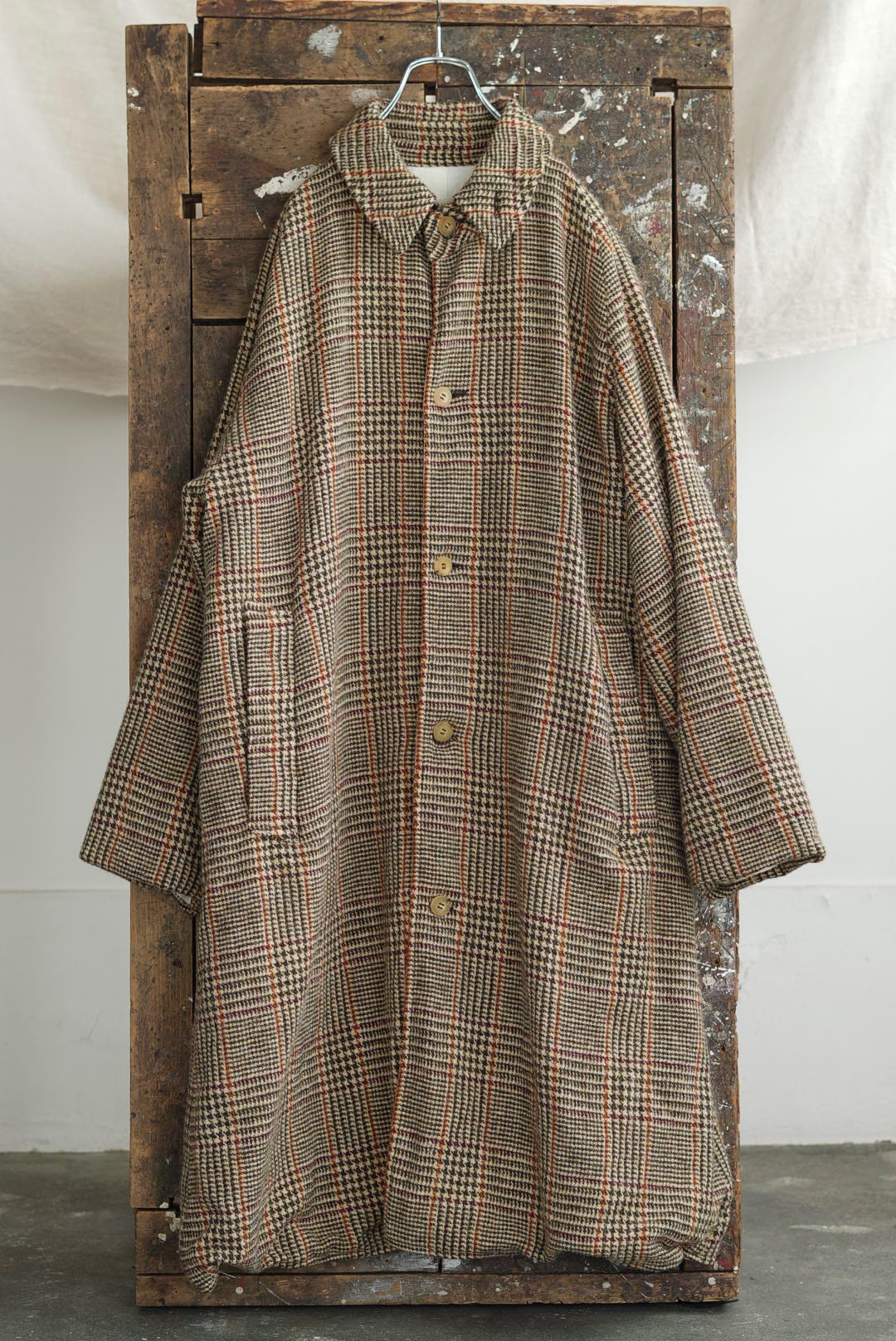 CHEZ VIDALENC - COAT BOBI / HARRIS TWEED (CHATTERLEY)