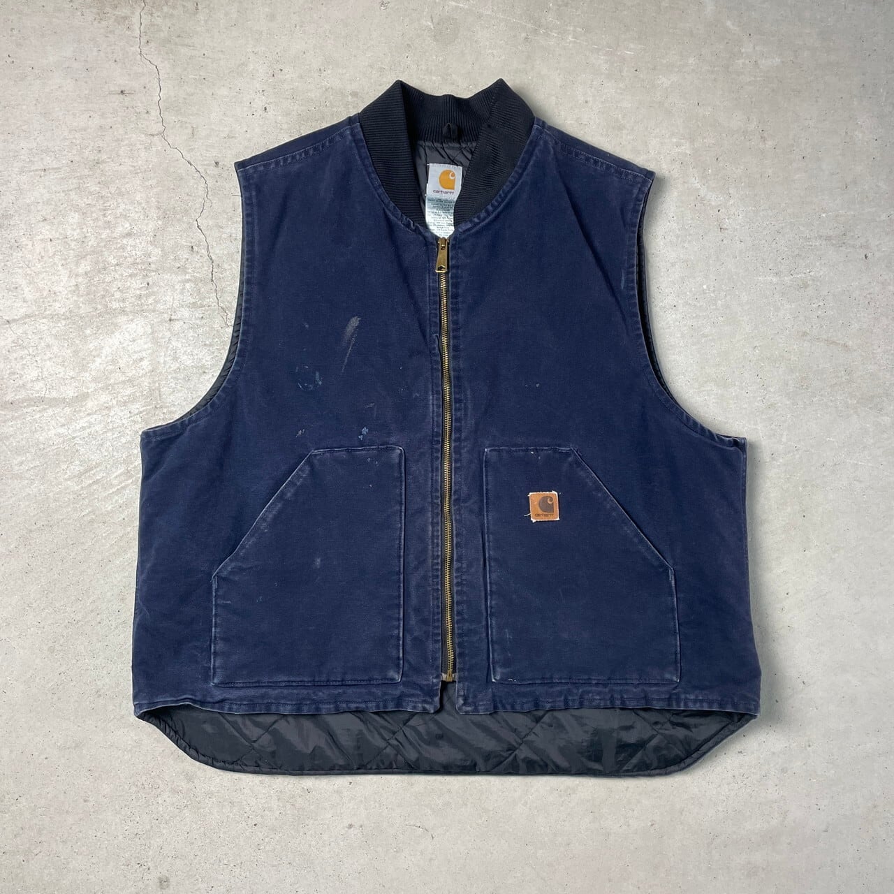 USA製 carhartt カーハート ダック ベストジャケット 2XL - ベスト