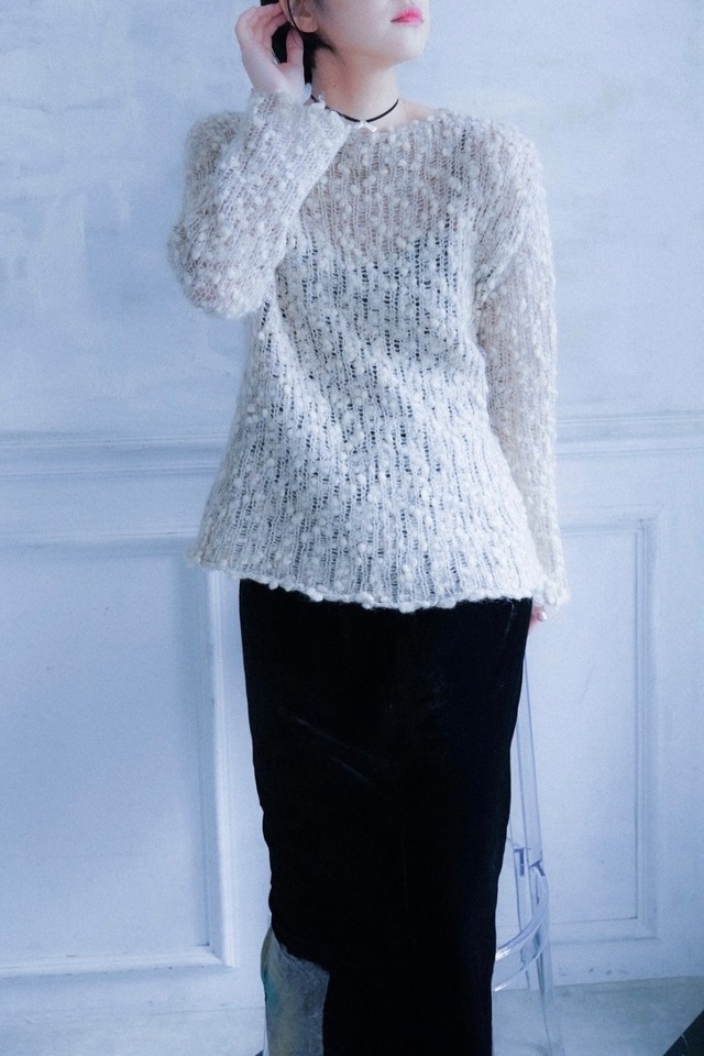 beige knit