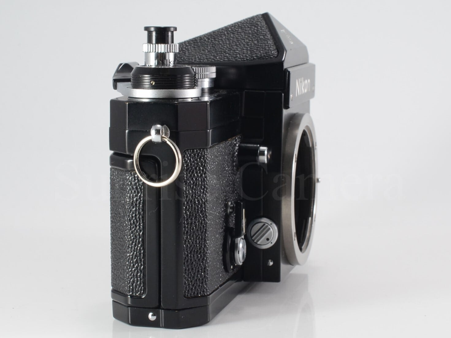 Nikon NEW F ブラックボディ AS-1 ガンカプラー付 整備済 ニコン