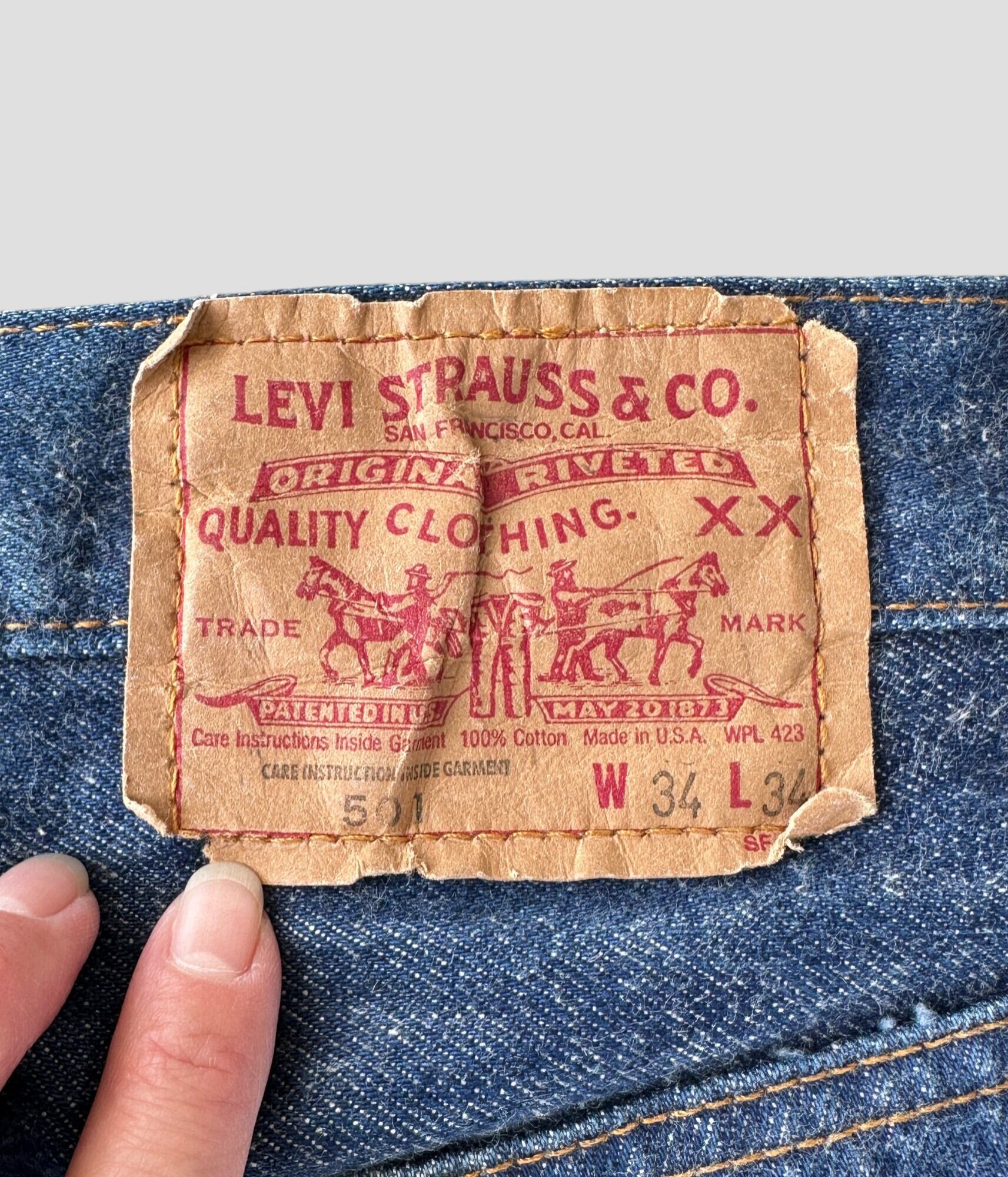 パンツ 90's Levi's501 Denim Pants W34L34 Levi's- Vintage 90s W34L34 501 Denim Pants | BEGGARS BANQUET