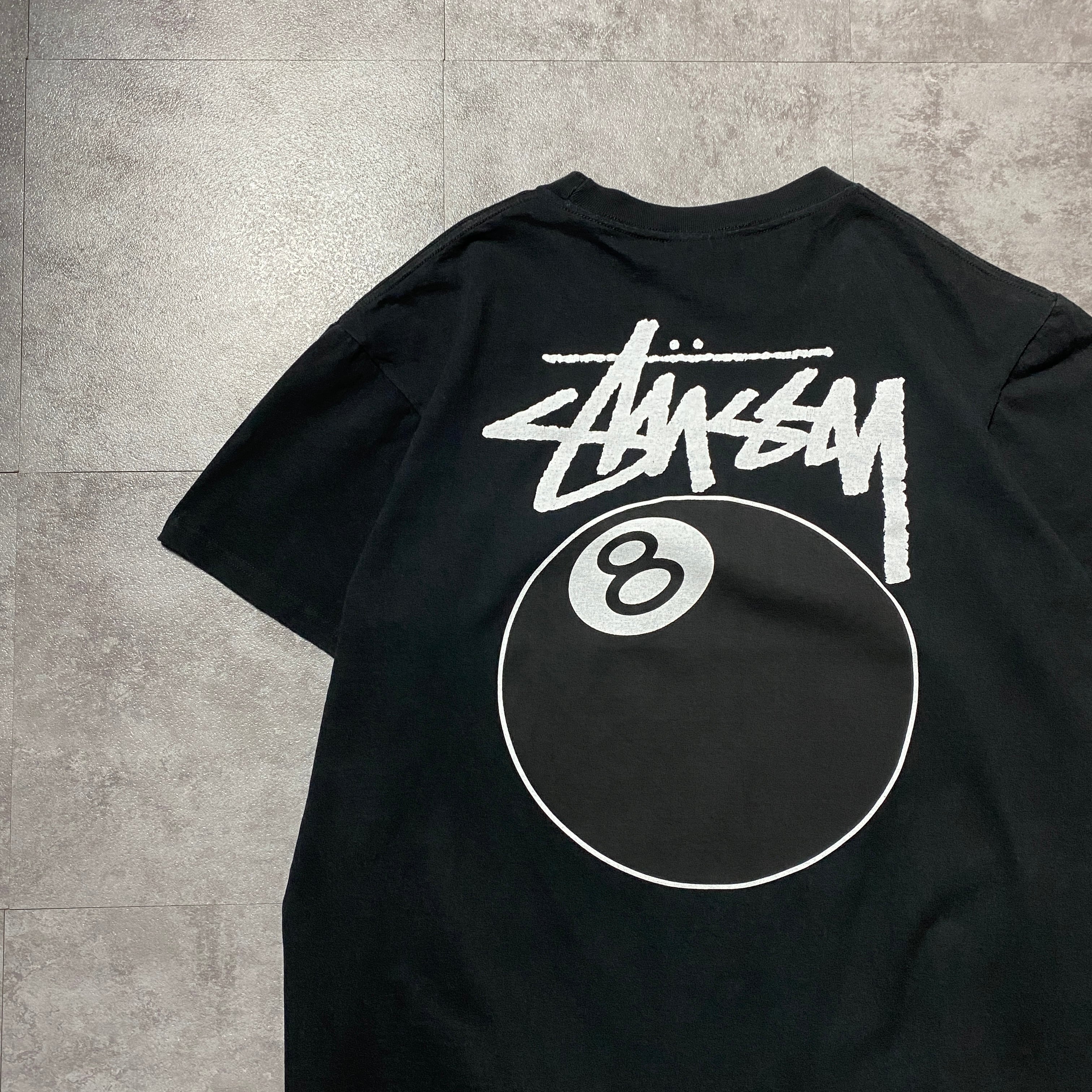 stussy ステューシー 8ボール エイトボール バックプリント ボックス