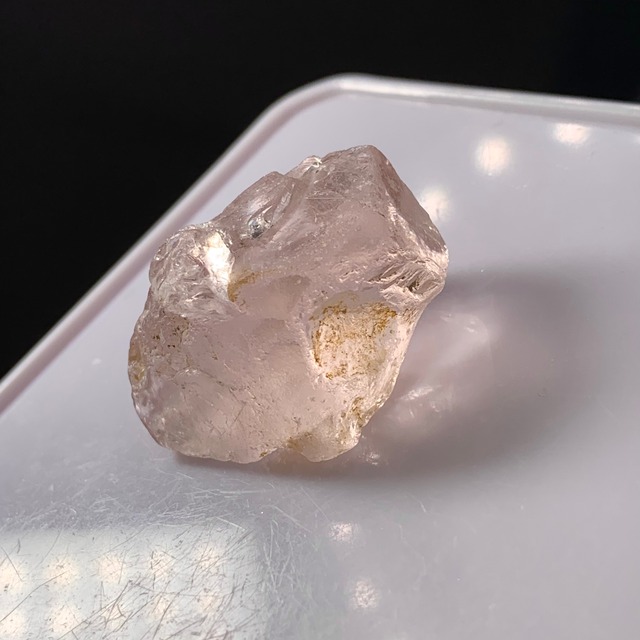 ピンクフローライト原石×フローライトハリネズミさん