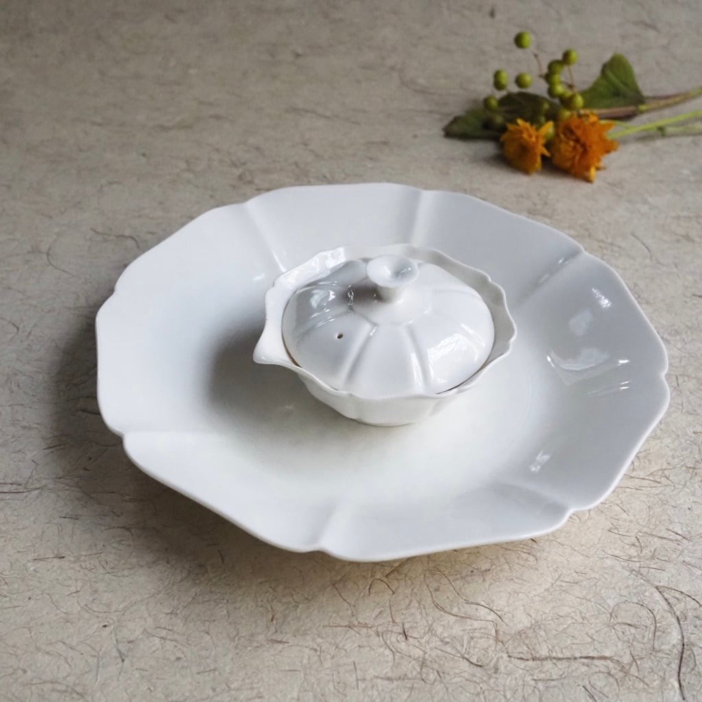 清水焼 乾山写しオランダ市松角小付 俊山窯 新品・未使用品 6