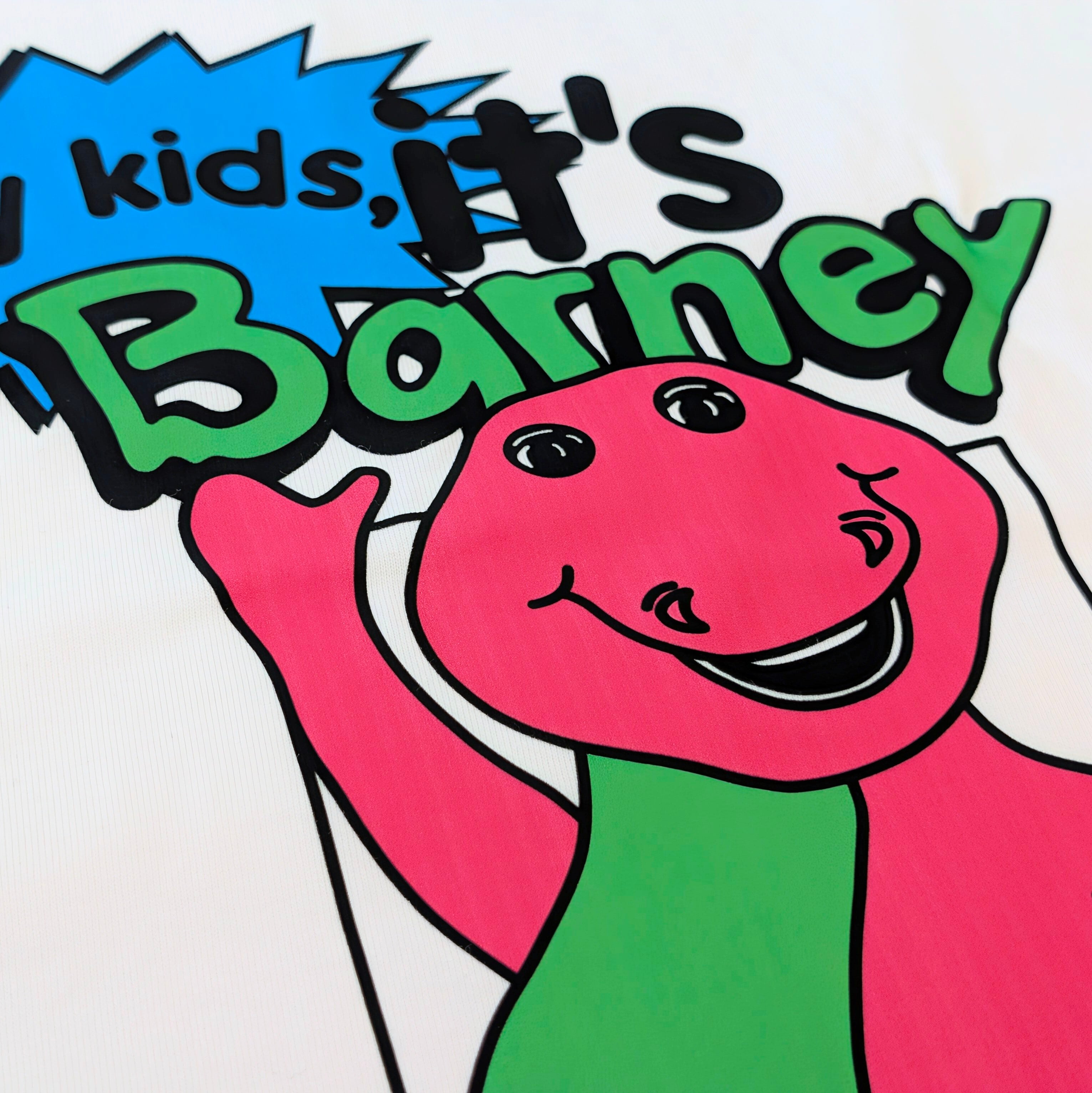 【 Barney & Friends ( バーニー&フレンズ ) 】「Albertsons」販促イベントデザイン Tシャツ / バーニー〚アメリカン雑貨 アメトイ〛