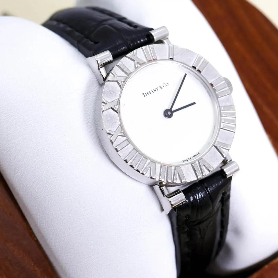 稼働 イヴサンローラン 腕時計 YSL 新品レザーベルト スクエア 1848