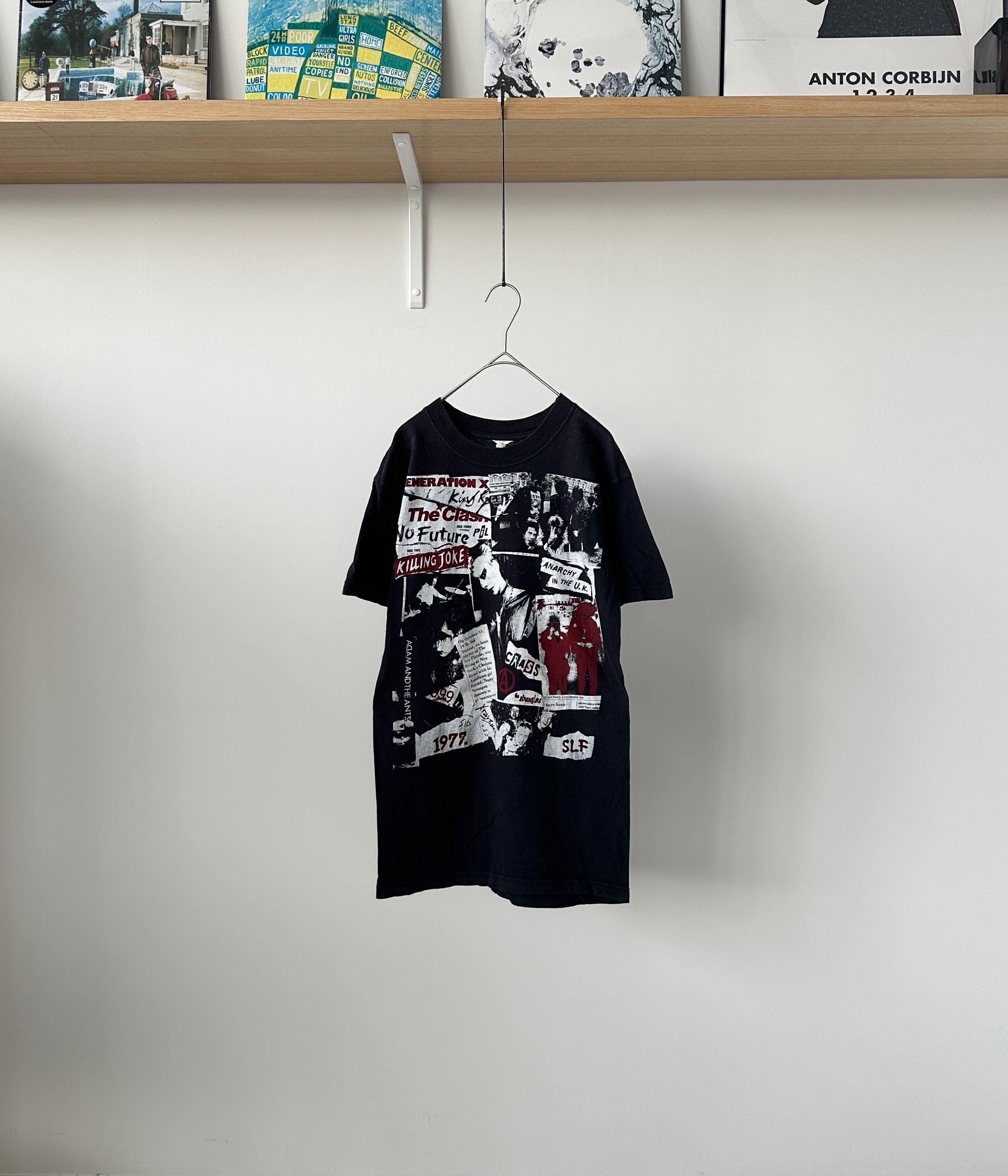 Vintage 80-90s UK PUNK NEW WAVE Print T-Shirt | BEGGARS BANQUET