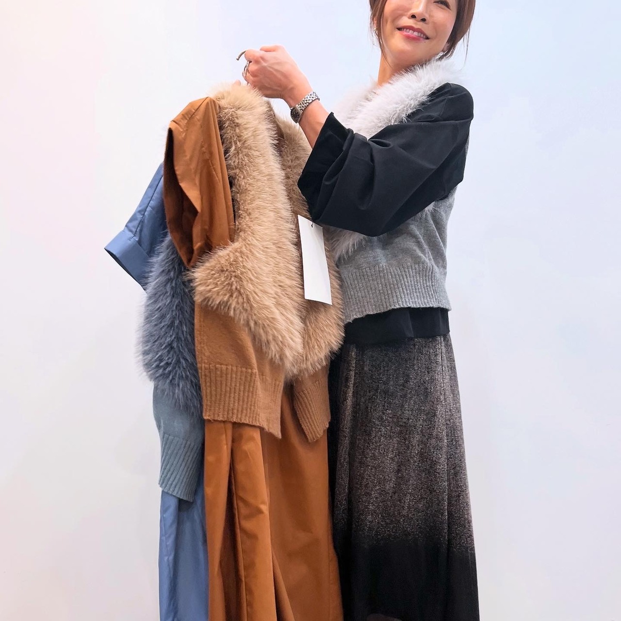 ガレナ galena GALENA ショートファーベスト