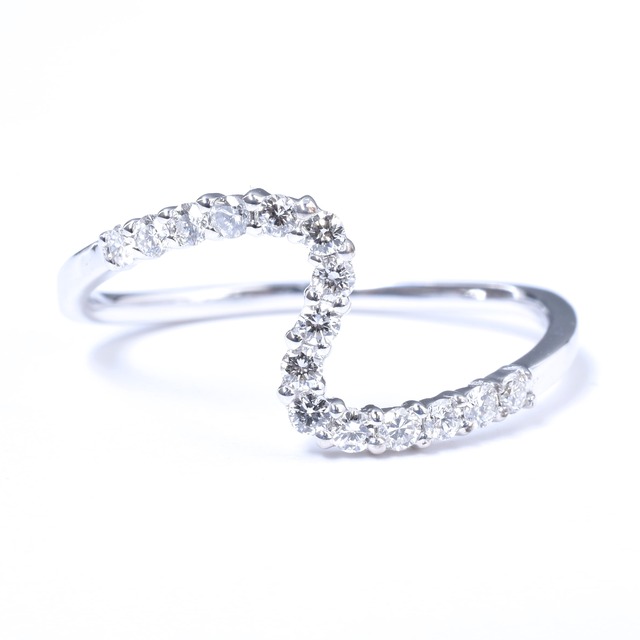 【ネット限定】PT900 カーブエタニティーリング