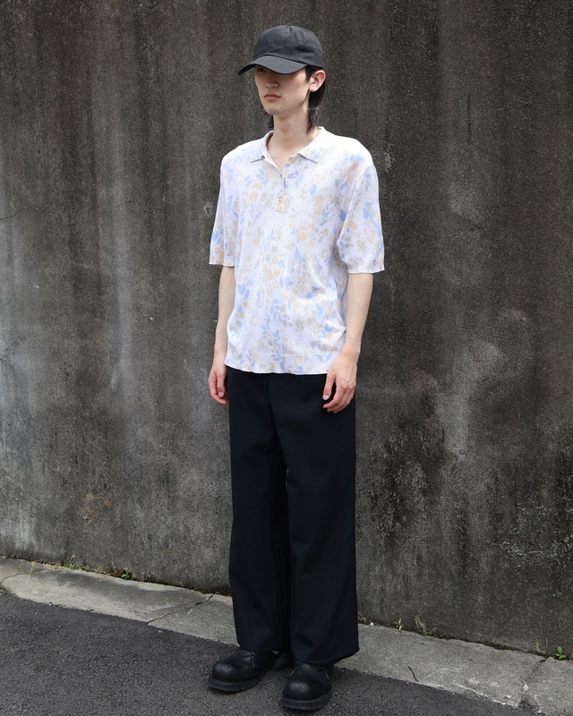 Floral summer polo