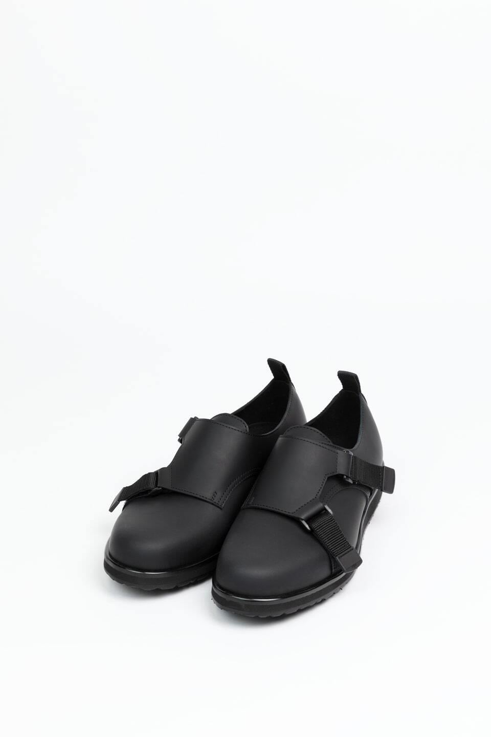 受注生産】004 : dual monk _ [rain cancel] #black | stglitz