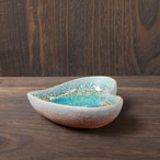 みずたまりハート小皿 no.10 月夜猫