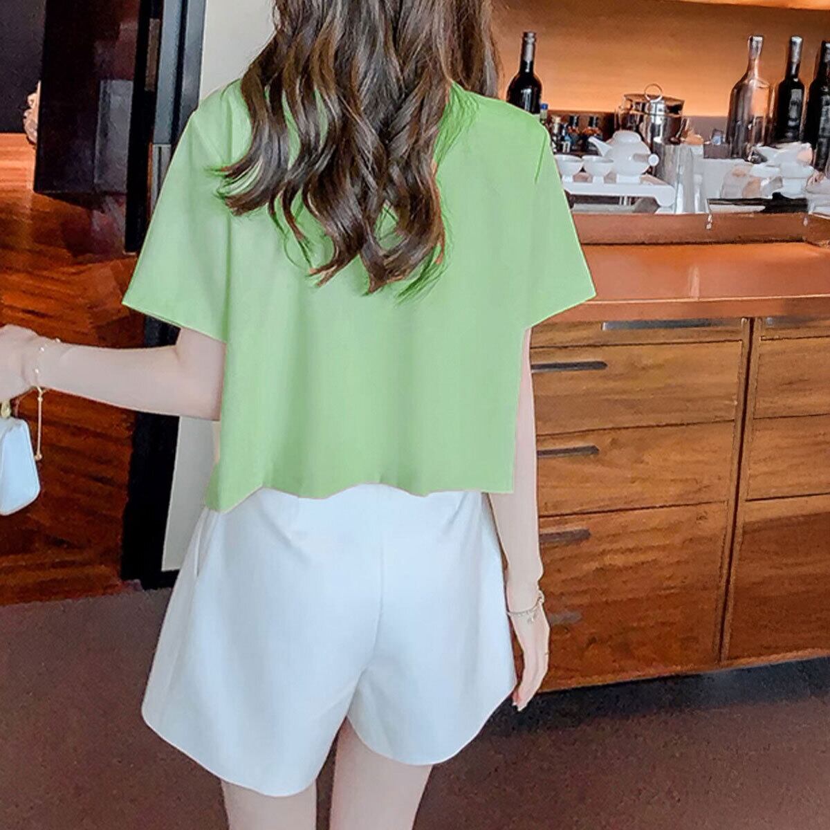 テーラードジャケット レディース 半袖 ジャケット 春夏 韓国 アウター 大人 きれいめ シンプル 通勤 OL ビジネス オフィス カジュアル サマージャケット 大人可愛い 大人女子