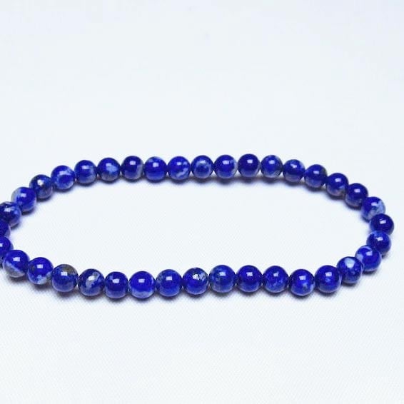 ラピスラズリ ブレスレット 5mm 一点物 メール便可 [M便 1/10] 111-48338