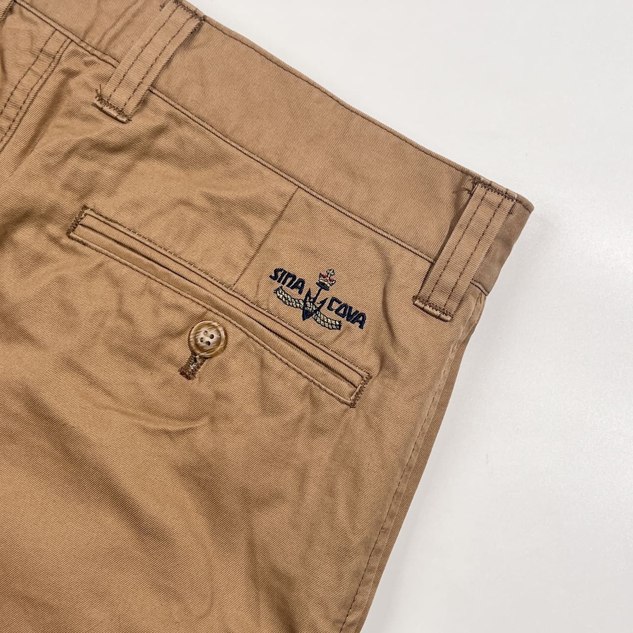 SINA COVA シナコバ コットン チノパンツ サイズ 80 /キャメル系 メンズ