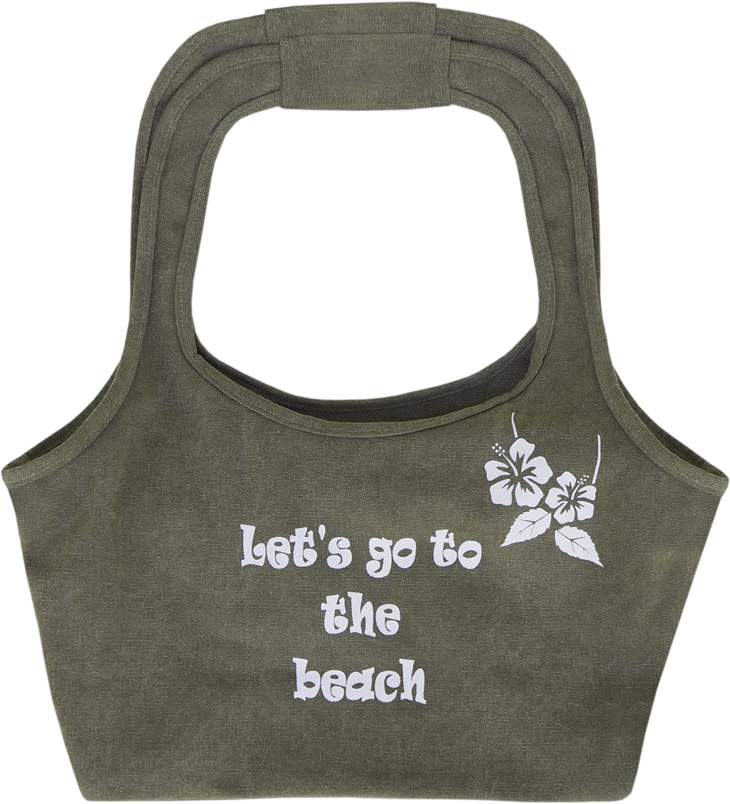 【キャリーバッグ】キャンバストートキャリーバッグ　ナチュラル/カーキ