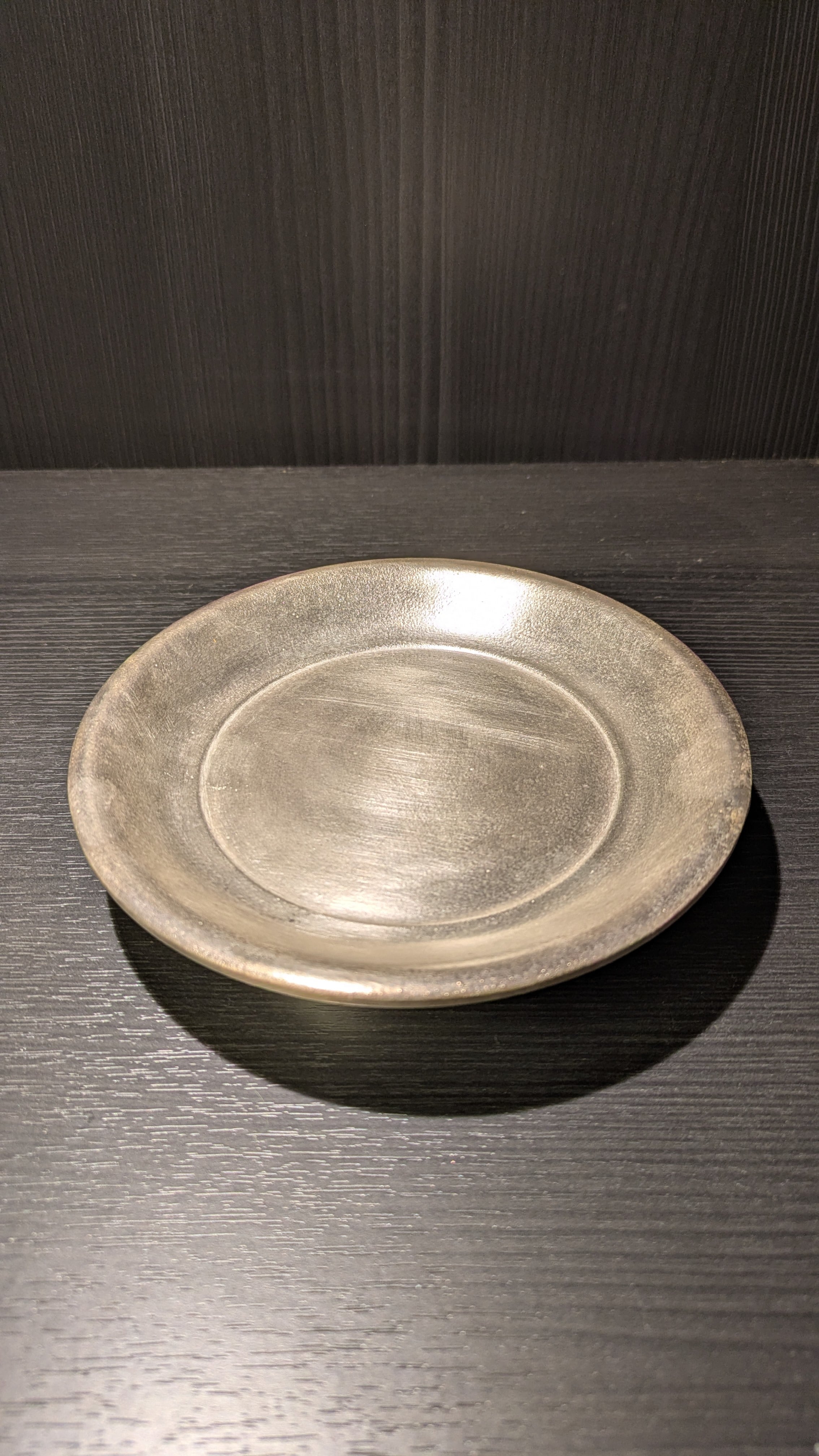 RUHE Collection プラチナ縁取り透かし皿（21㎝） | RUHE HOME