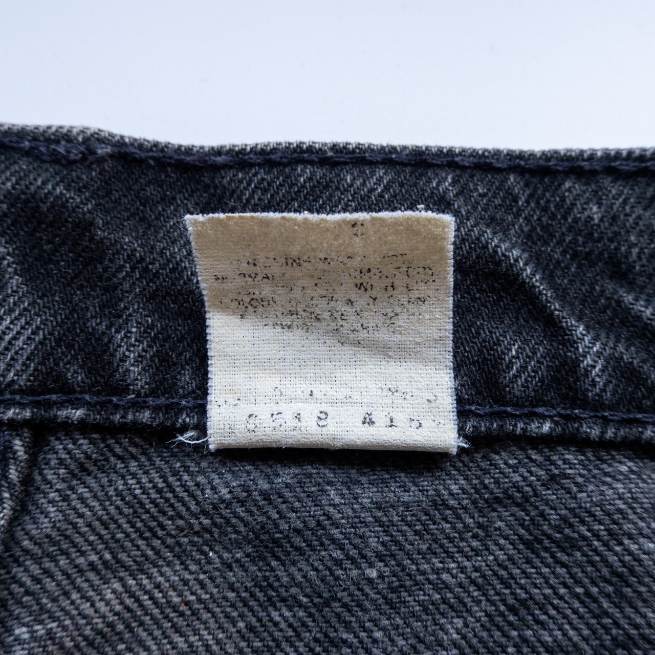1980~90’s Levi’s 517 black denim
