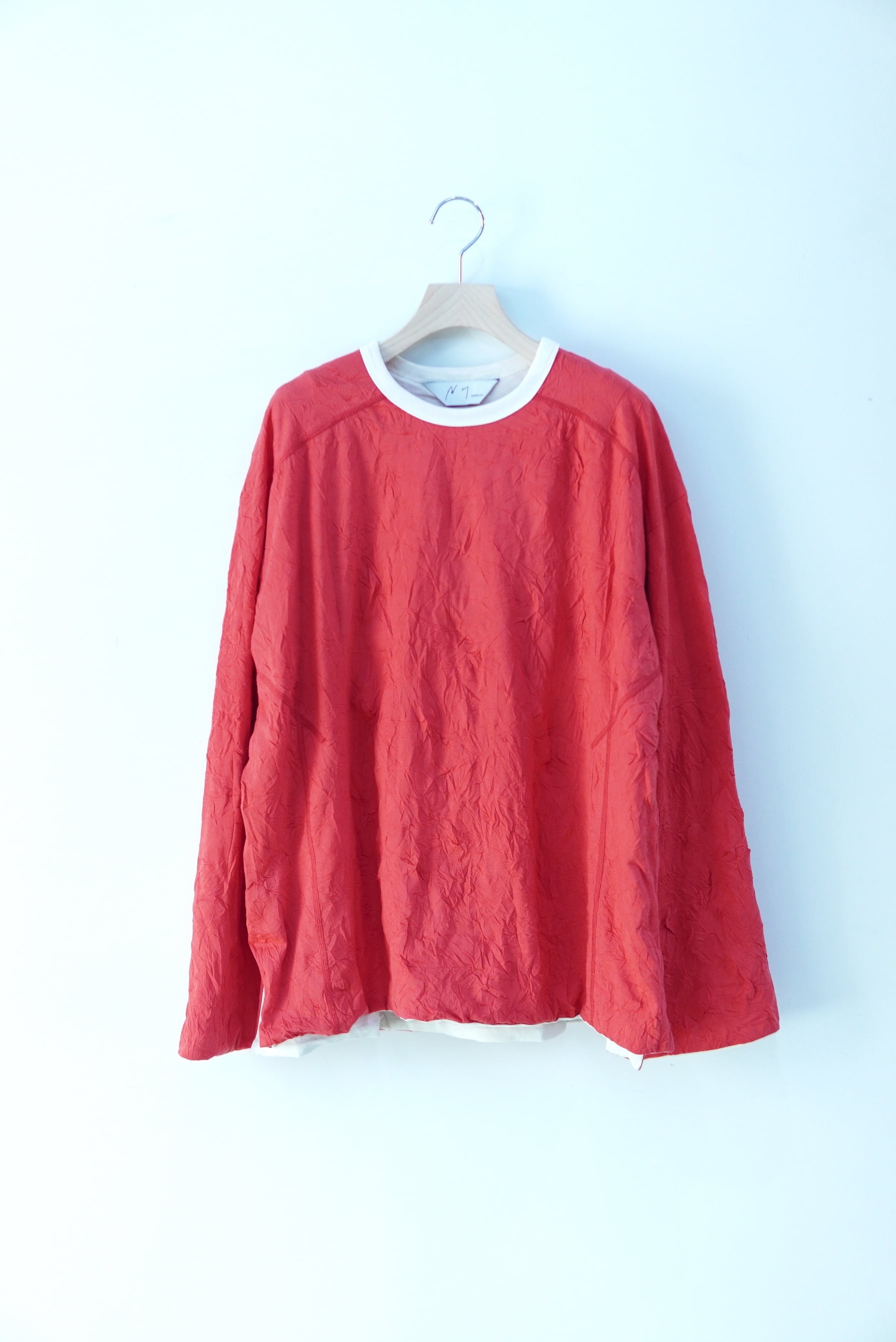 ANCELLM / DOUBLE LAYER LS T-SHIRT / ANC-CT183 | POETRY