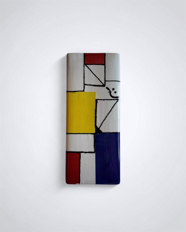 PIET MONDRIAN FLOWER VASE
