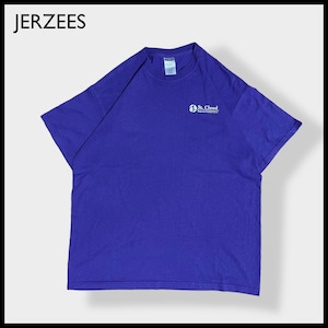 【JERZEES】XL ビッグサイズ Tシャツ オーランド・ヘルス・セント・クラウド病院 ワンポイントロゴ バックプリント HEAVYWEIGHT ヘビーウェイト 半袖 US古着