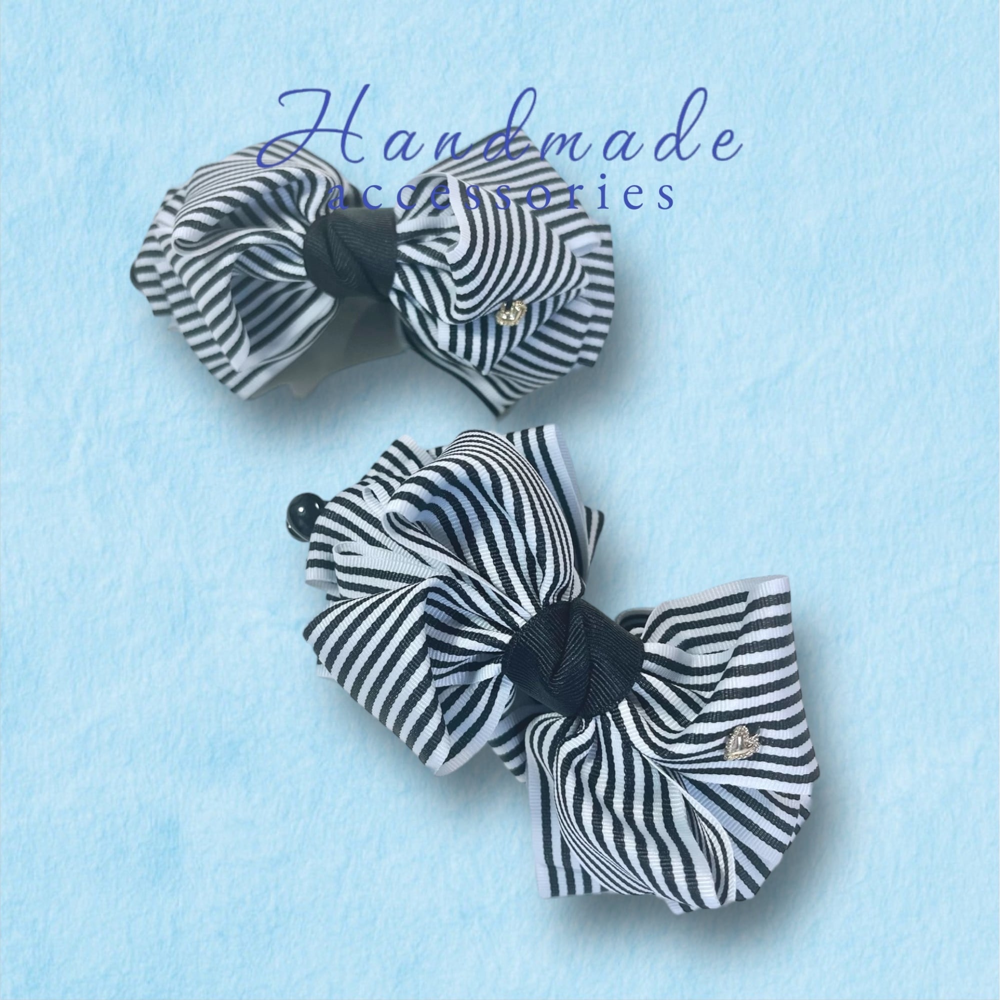 JAZZERCIZE ロゴ入り ダークネイビーレギンス　ヘアゴムセット ヘアアクセ | ashiyagrace