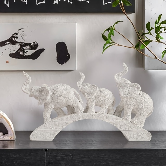 オブジェ 象 小物入れ おしゃれ かわいい インテリア 置物 オーナメント 動物 アニマル ディスプレイ 装飾 プレゼント オフホワイト