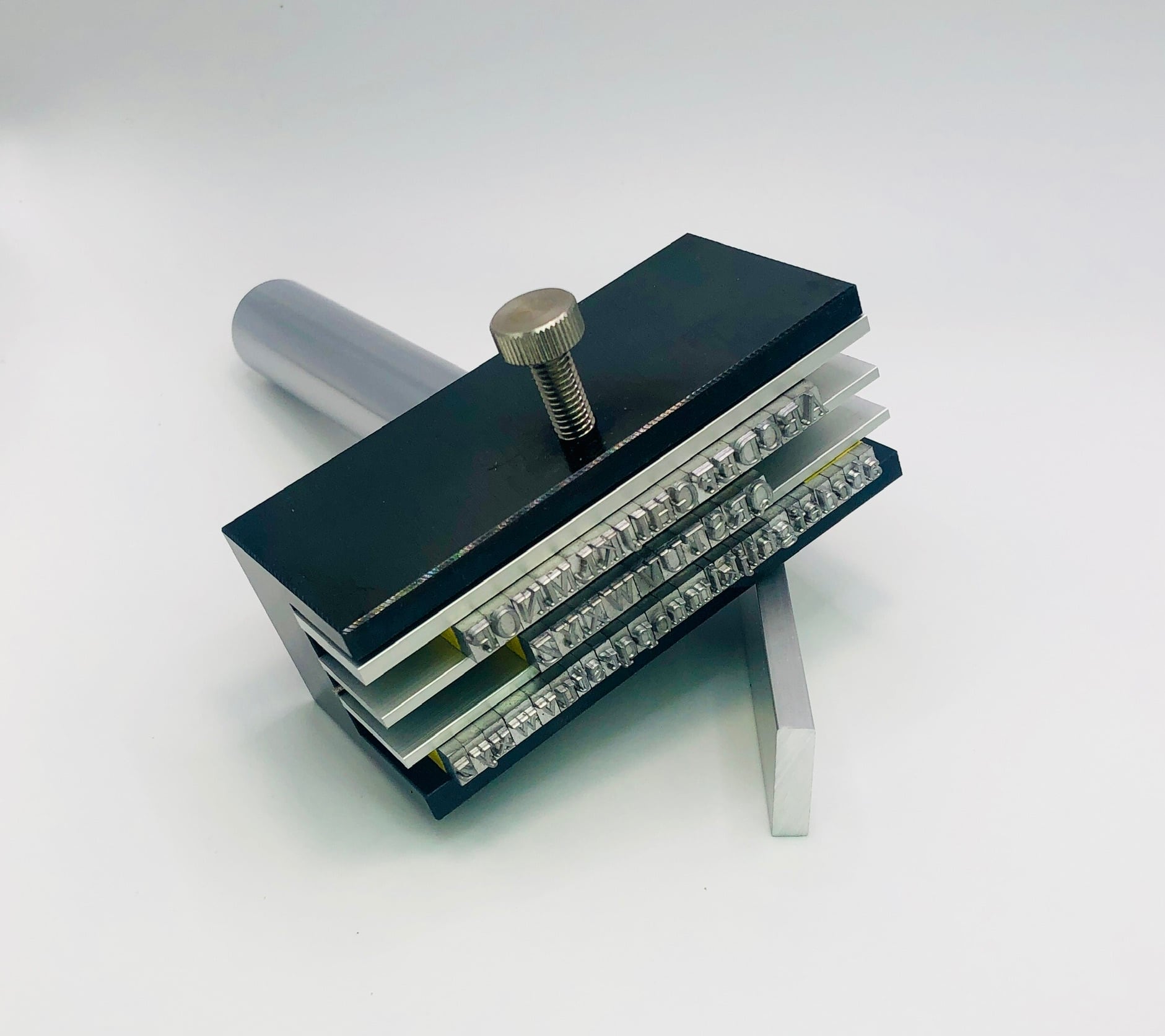 活字 5号3セットアルファベットと数字、記号各3個総個数210個