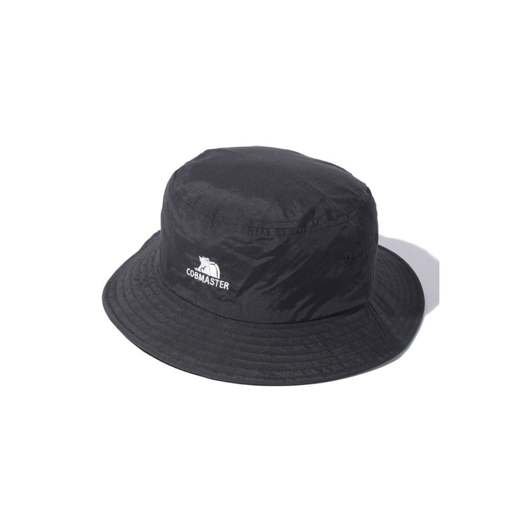 COB BUCKETHAT P_LOGO EMB 80:ブラック