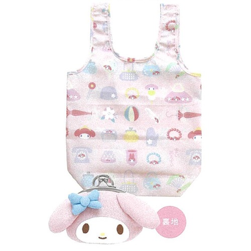サンリオ エコバッグ入りがま口ポーチ（マイメロディ）(0903995)