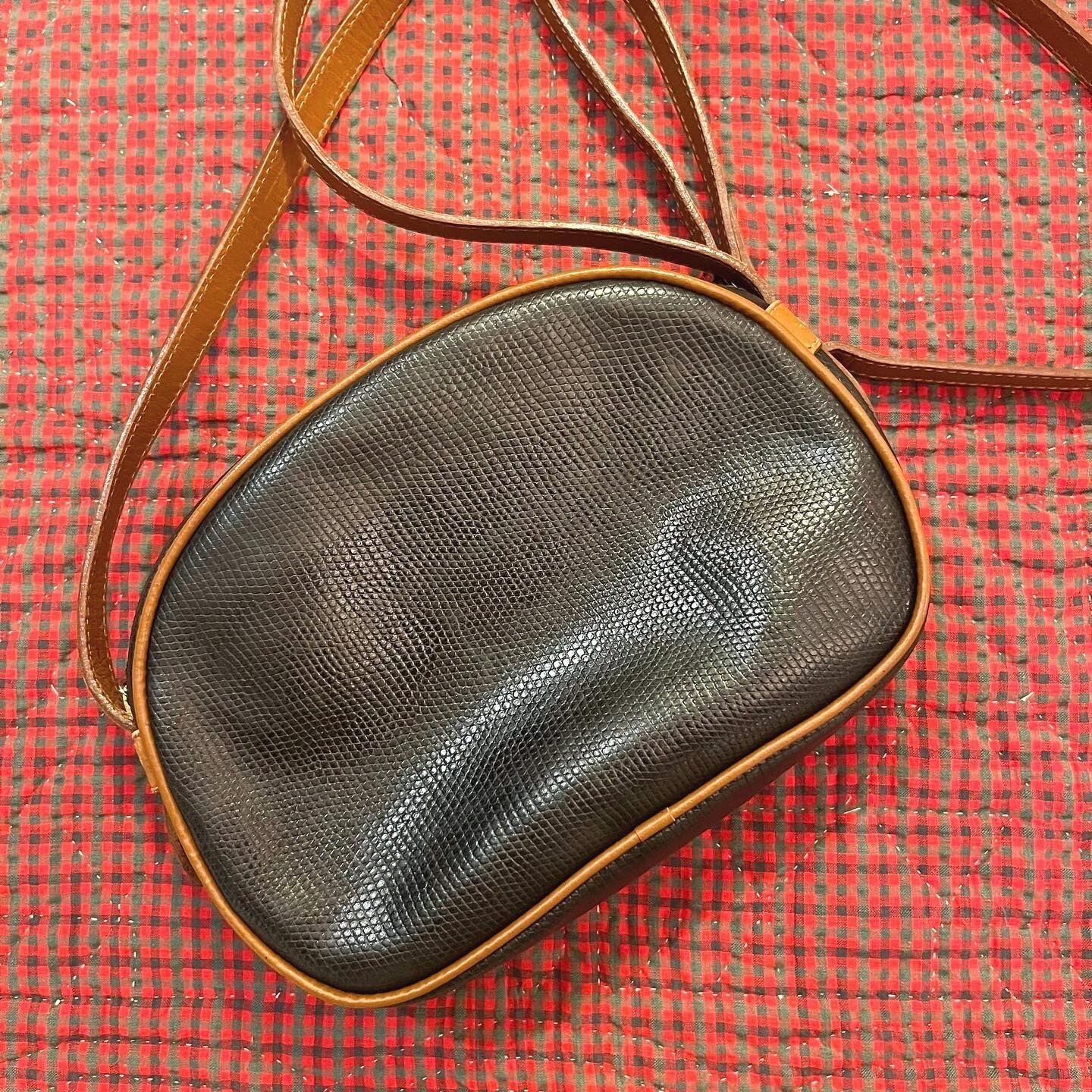 NINA RICCI /  circle leather shoulder bag