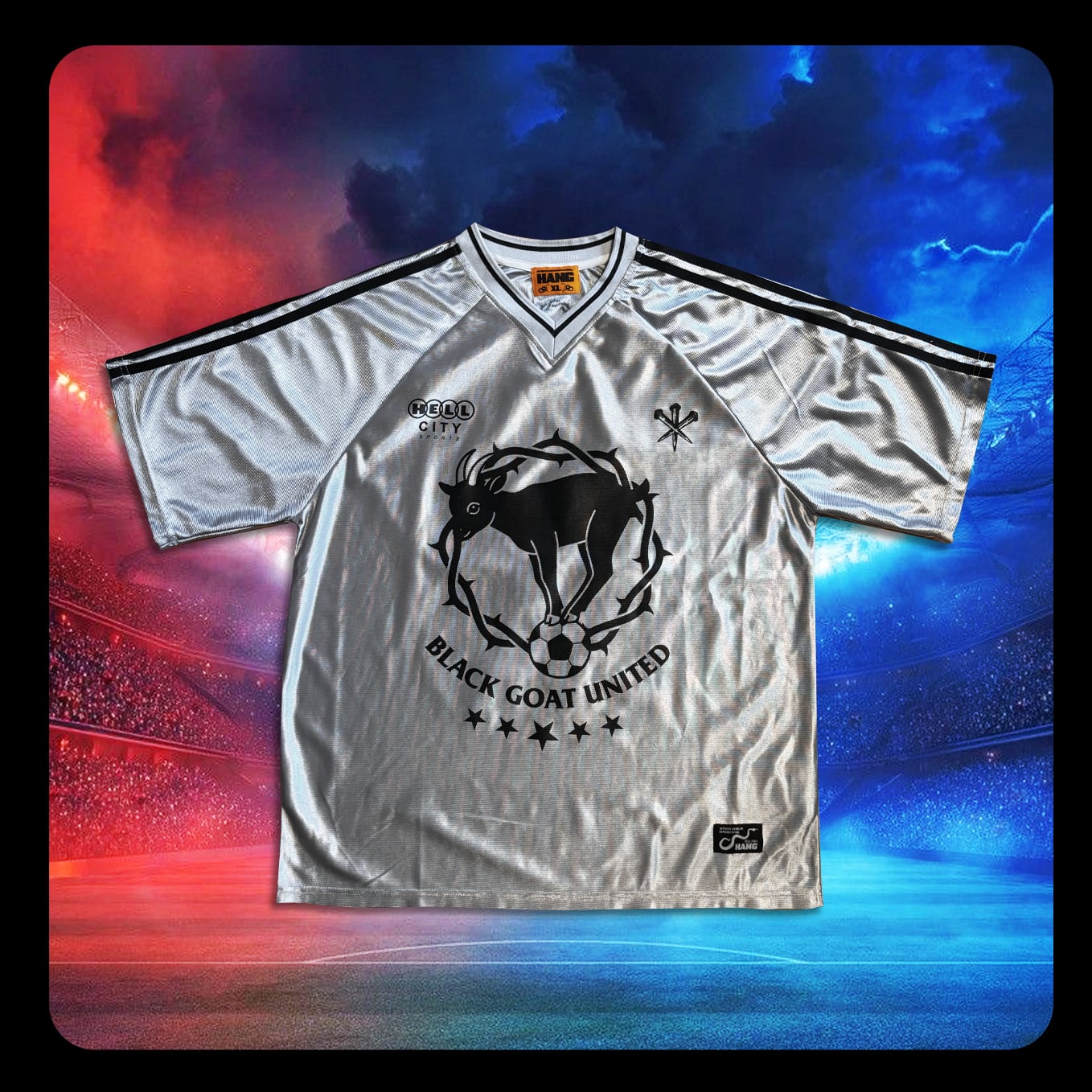 HANG 【BLACK GOAT UNITED】  Football Jersey