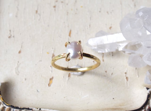 天然石 ハンドメイド リング オーダー