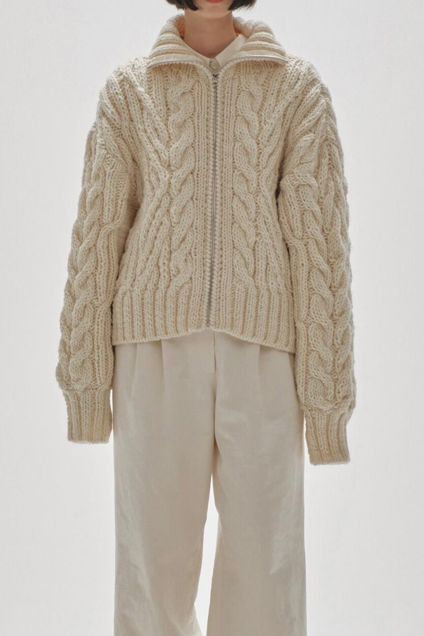 TODAYFUL Volume Handknit Cardigan ボリュームハンドニット  
