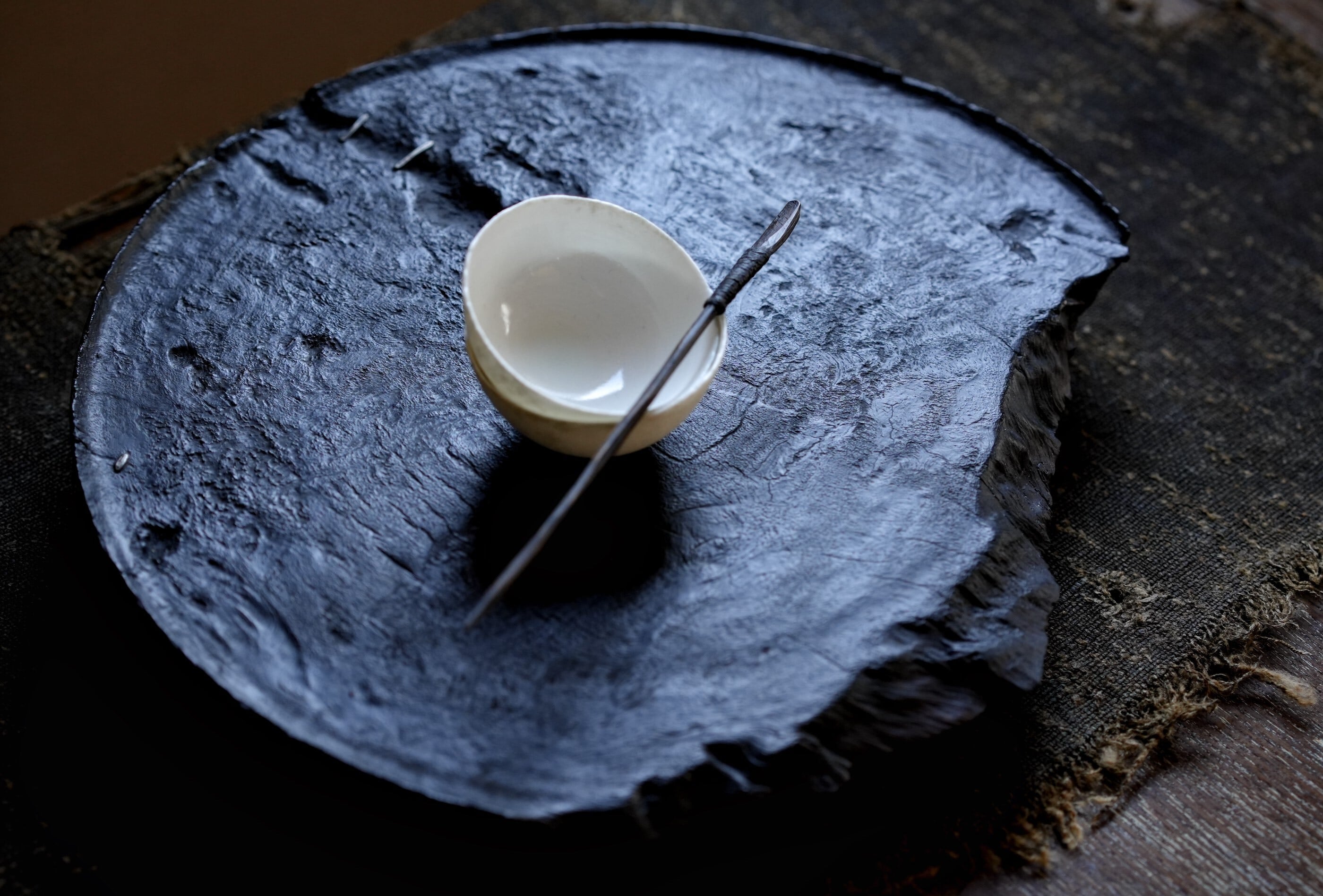 阿源】漆・高台 / 【AYuan】 Lacquer Plate or Dish | ichibutu