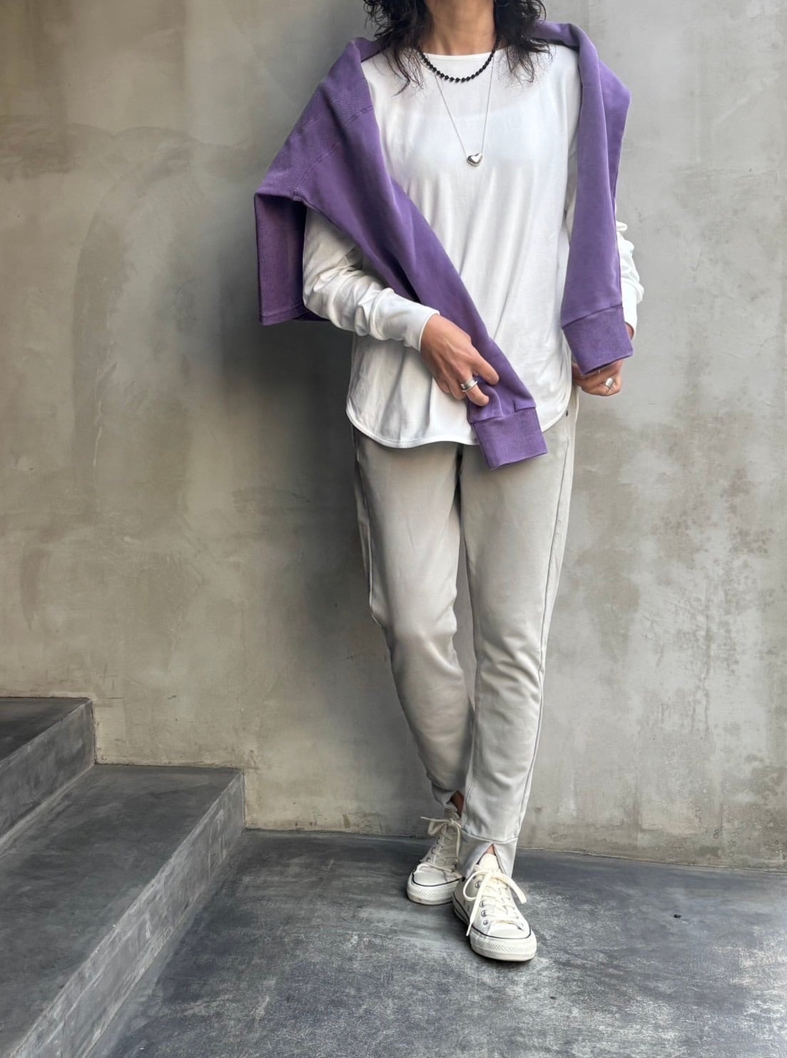 Flamingo firm 】微起毛ロングスリーブTシャツ | valance 福井