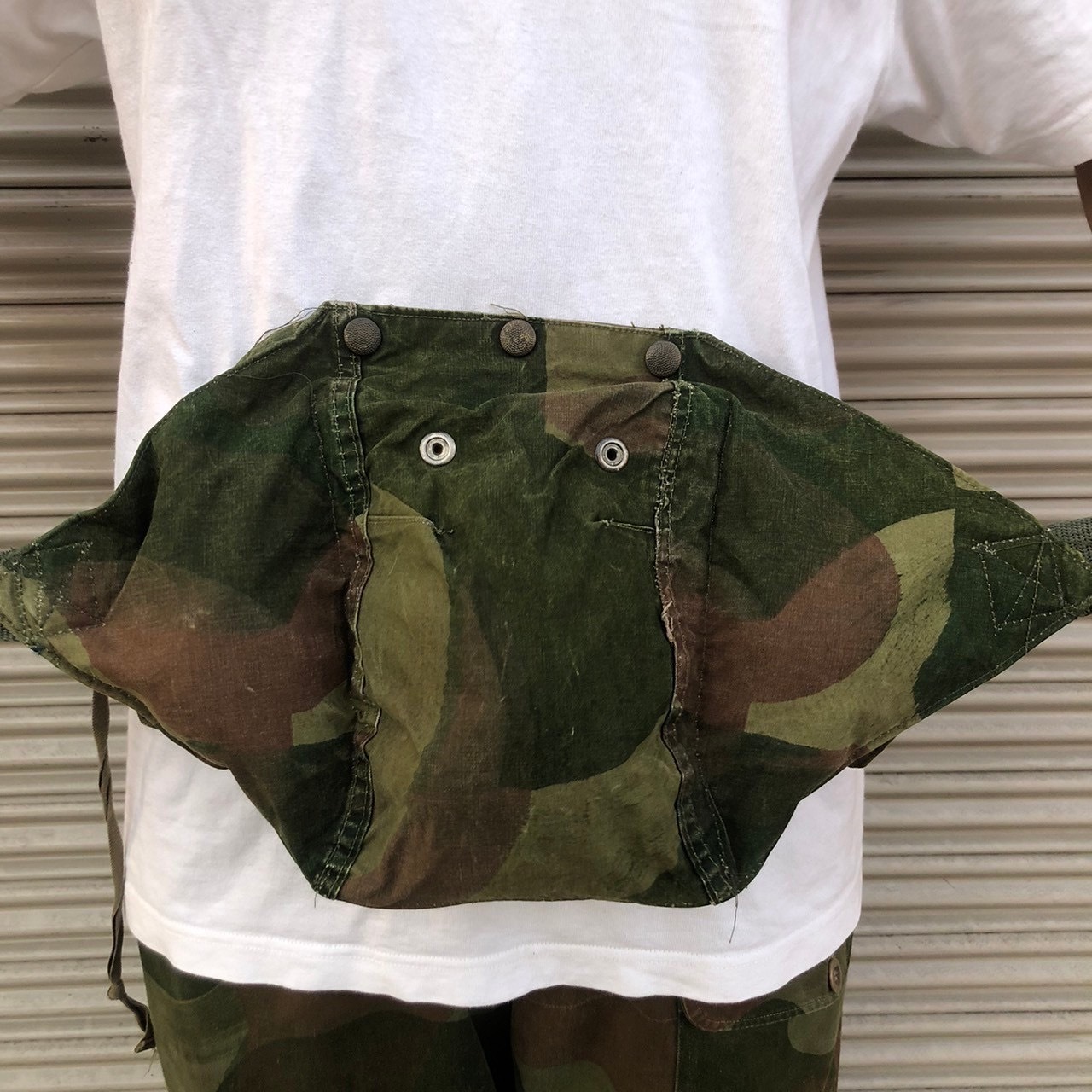 50s ベルギー軍 実物 Belgian Denison Smock デニソンスモック フード 