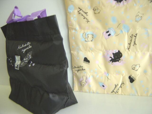 ♯Htm17ET サンエックス靴下にゃんこ バッグコレクション6種