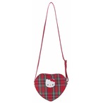 サンリオタータンチェックハート型ポシェット ハローキティ(0402127)