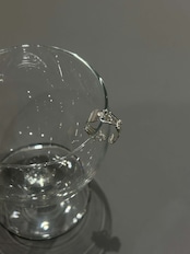 RITSUKO KARITA - Silver Ear Flat Ring :Silver|small article/耳飾りの記憶/Silver925