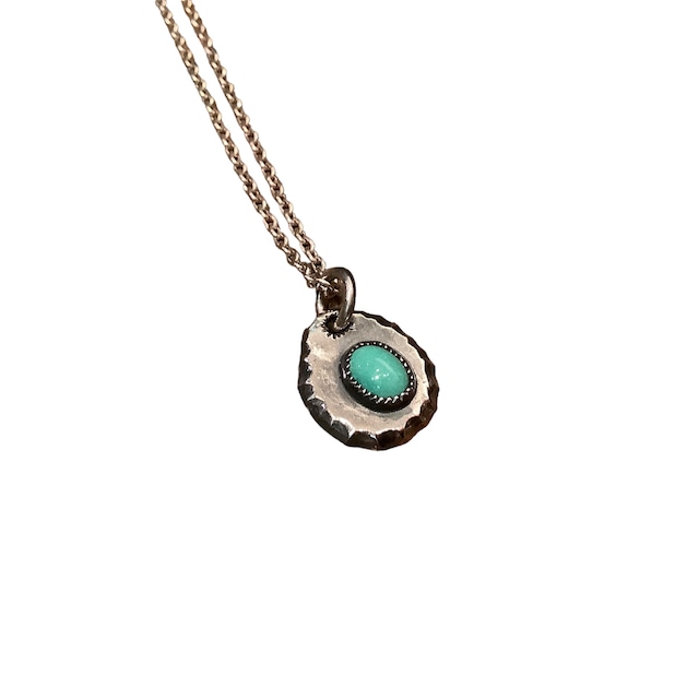 WHEEL WORKS ホイールワークス モレンシー ターコイズ Morenci Turquoise Oval Pendant オーバル ペンダント インディアンジュエリー アクセサリー